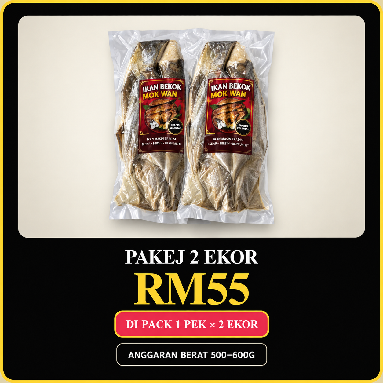 Poster Pakej 2 Ekor RM55